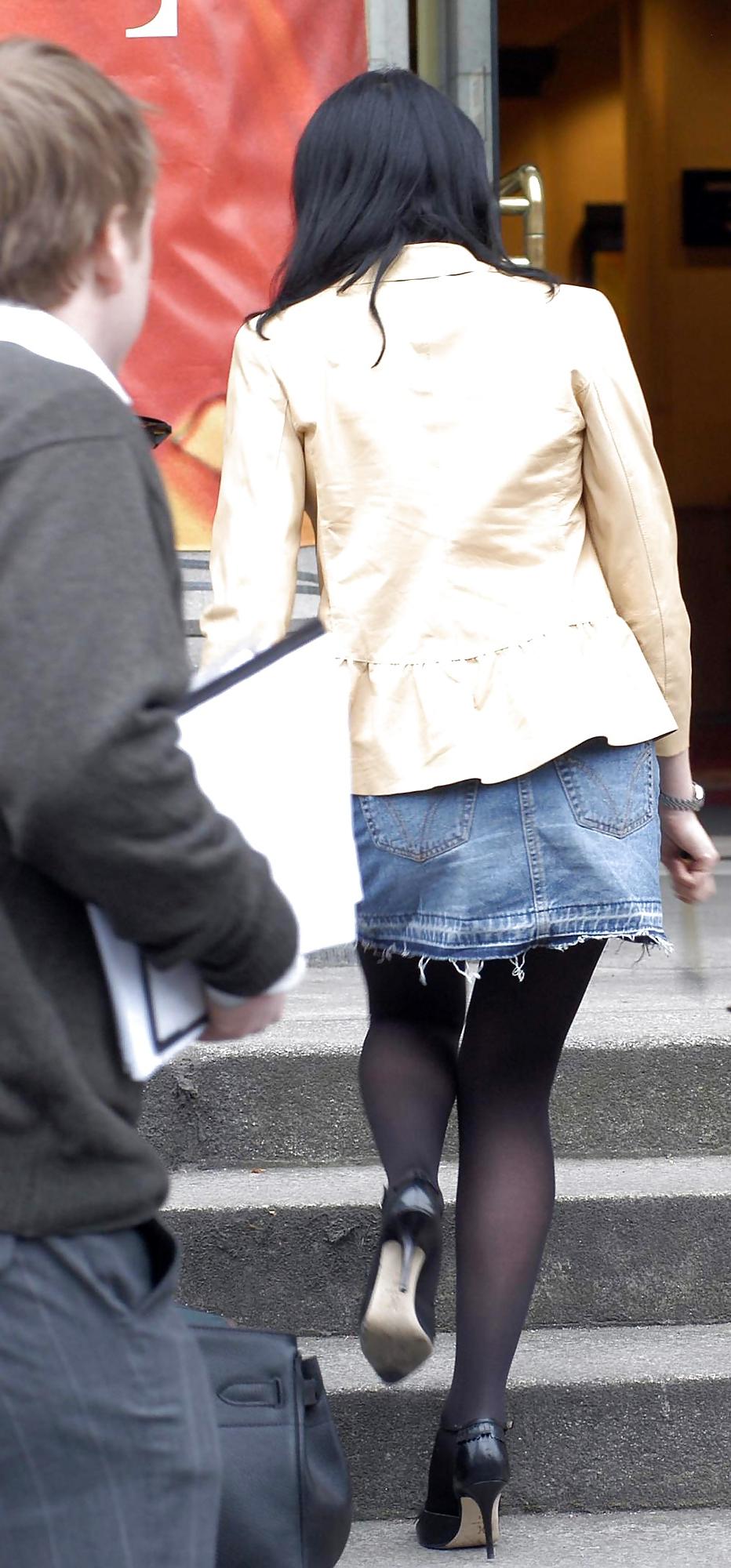 25P Andrea Corr Irish Celeb fishnets tights hose