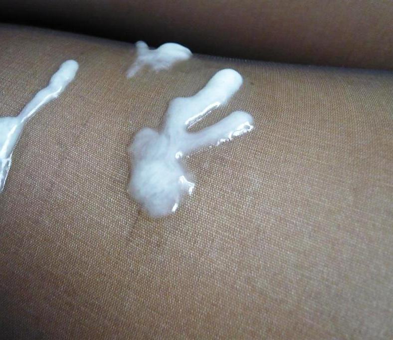 25P CUM ON NYLON