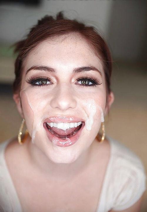 25P Cum on Her Face 8
