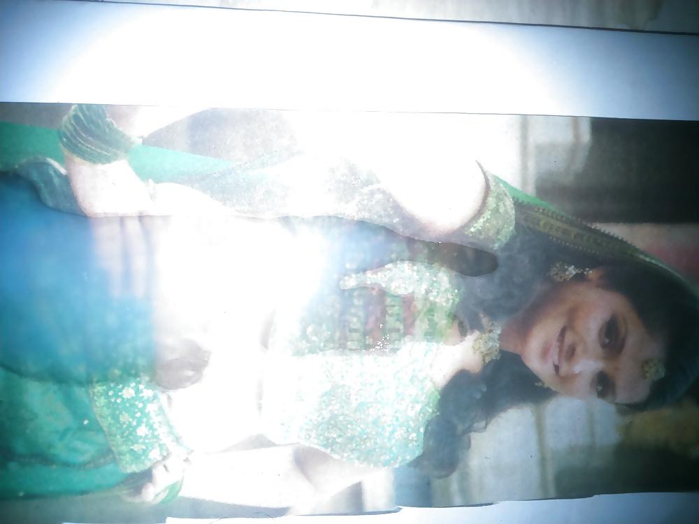 6P Cummed on Ramya Nambeesan rare pic