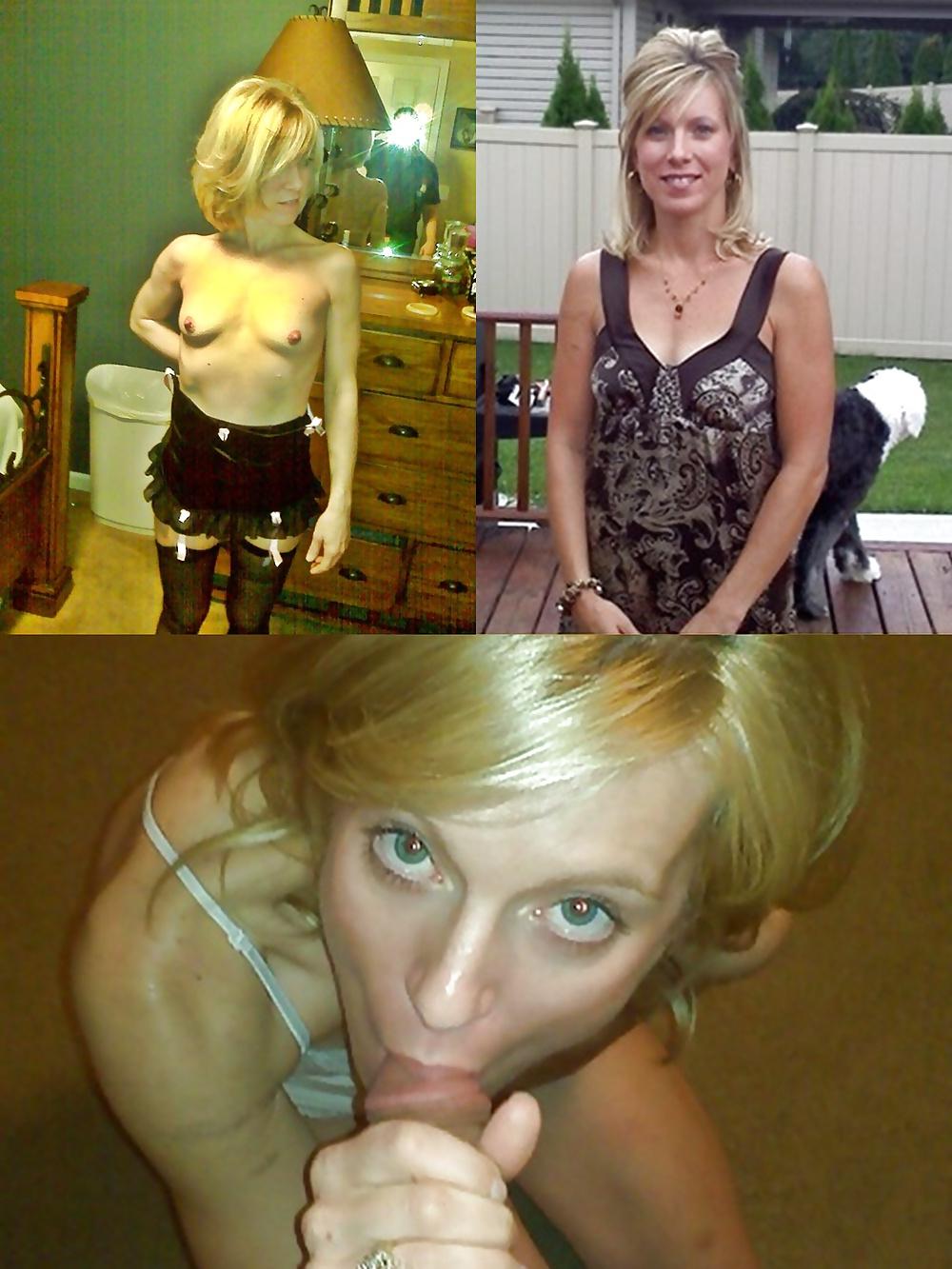 25P Amateurs Exposed Dressed Undressed AND Sucking Cock!
