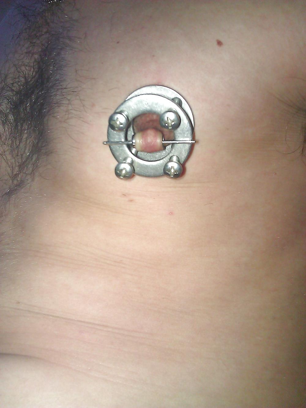 6P Yeff- My Pierced Nipples extreme stretched