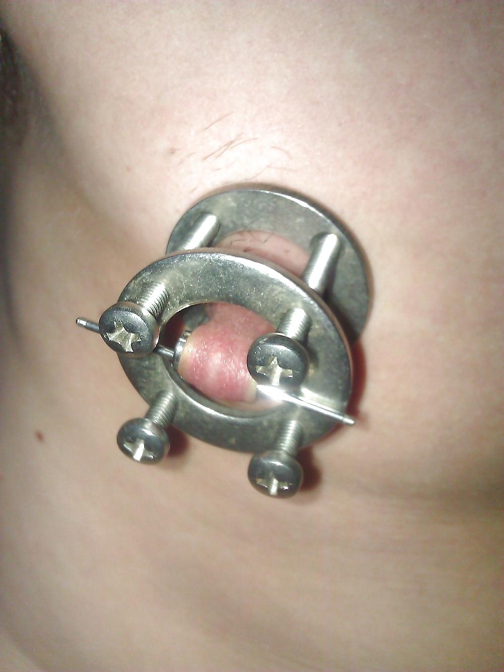 6P Yeff- My Pierced Nipples extreme stretched