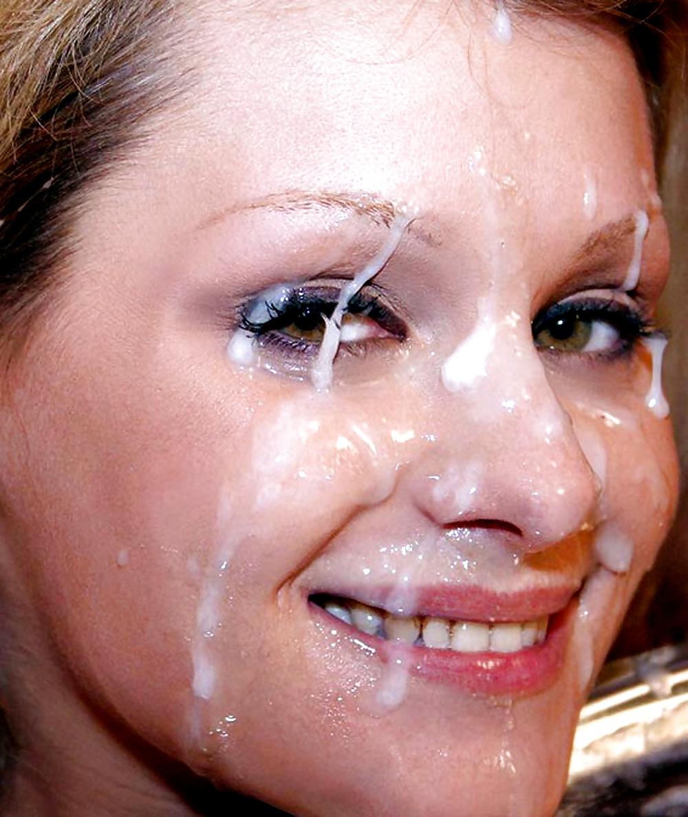 25P Facial MIX - Sluts Covered With Cum