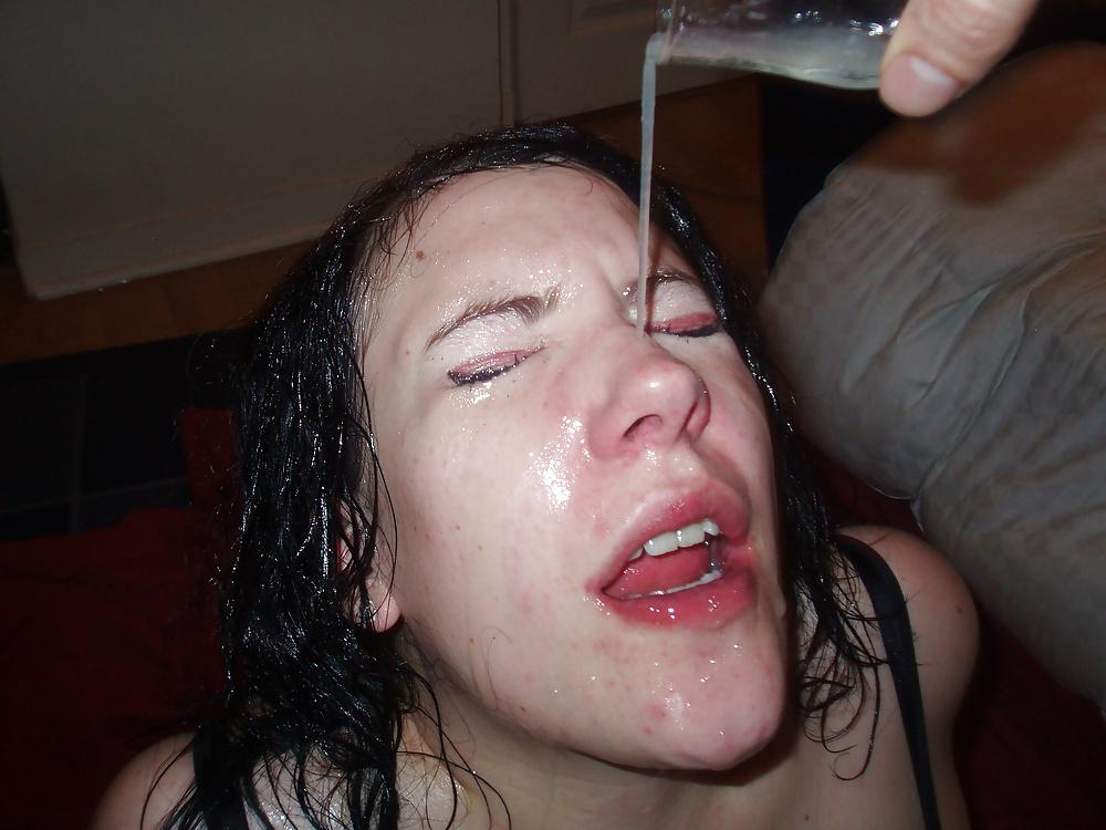 25P Facial MIX - Sluts Covered With Cum
