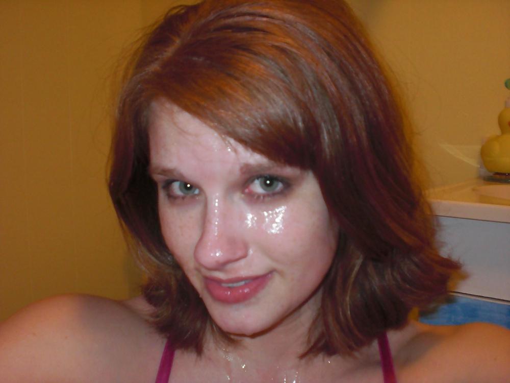 25P Facial MIX - Sluts Covered With Cum