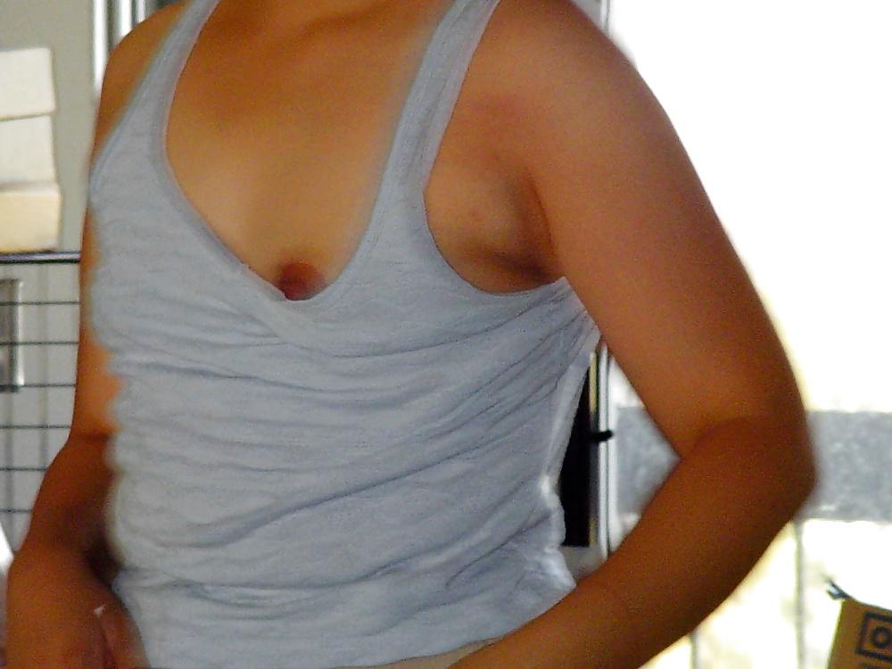 24P My Wife's Tits and Big Nipples
