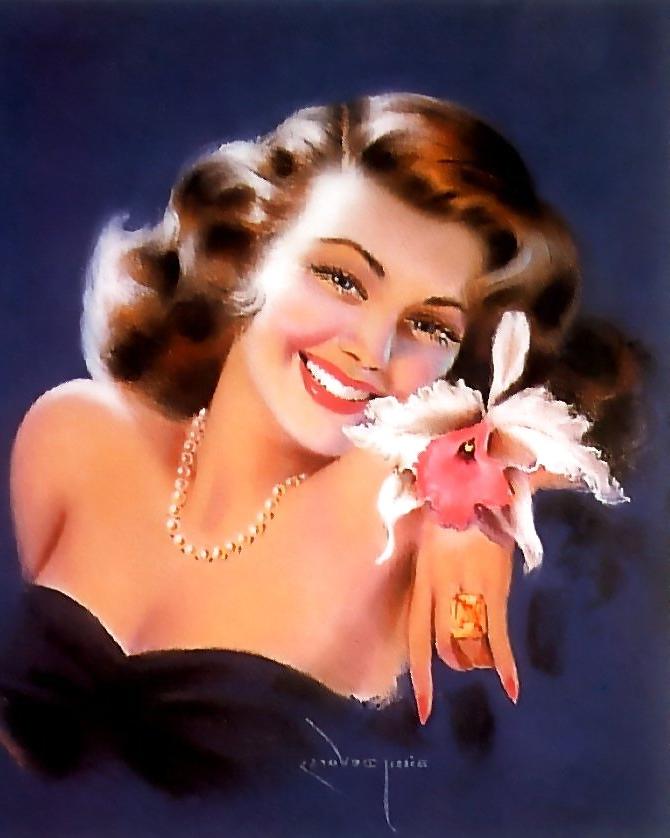 25P Vintage Pinups Billy De Vorss