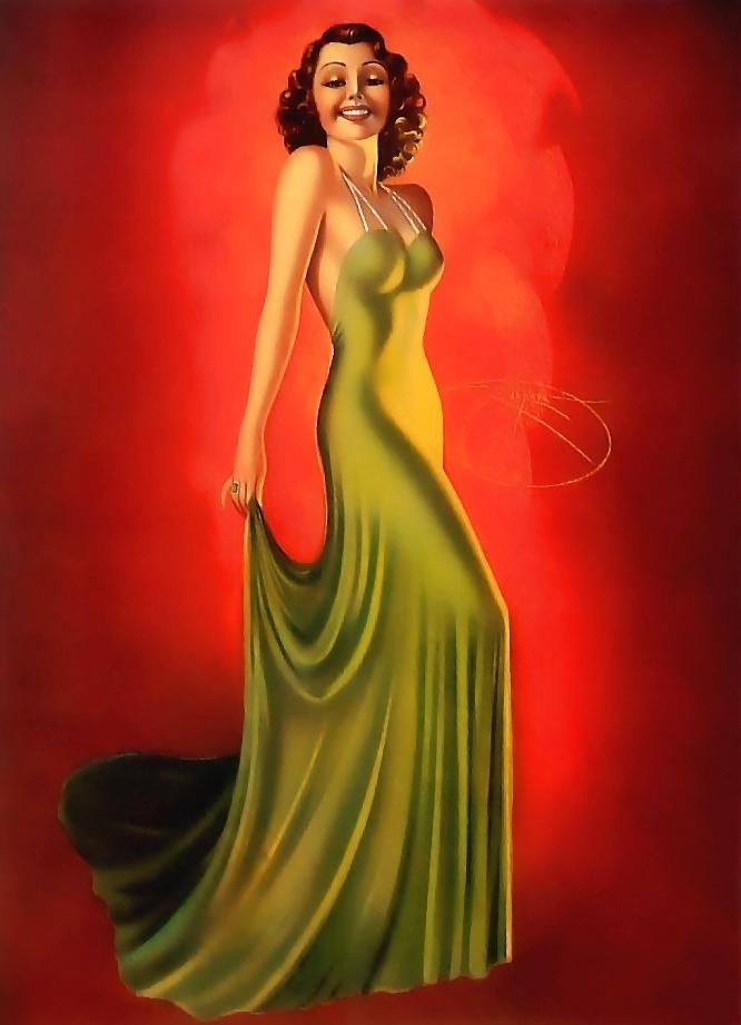 25P Vintage Pinups Billy De Vorss