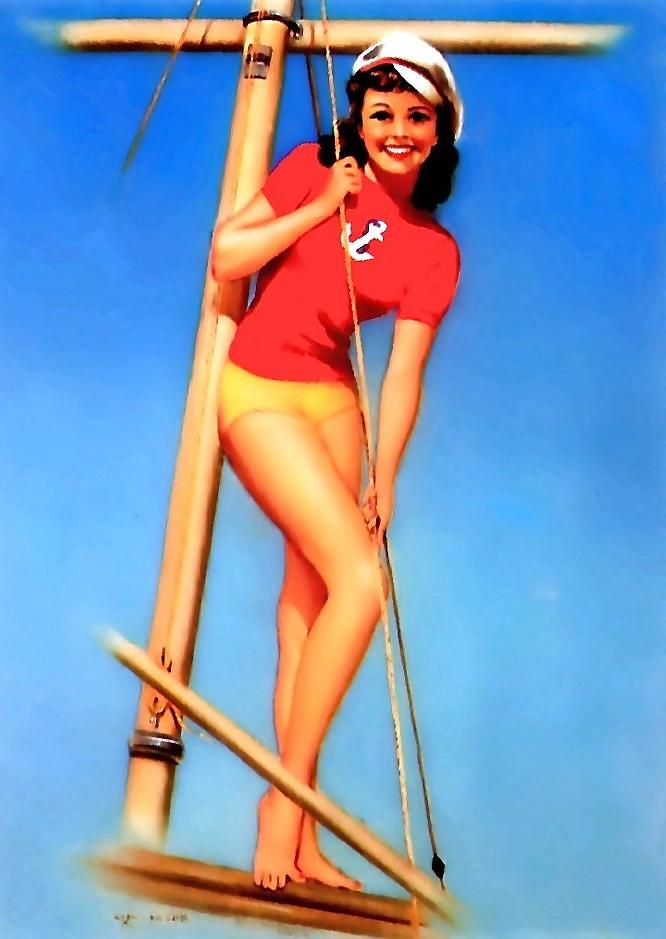 25P Vintage Pinups Billy De Vorss