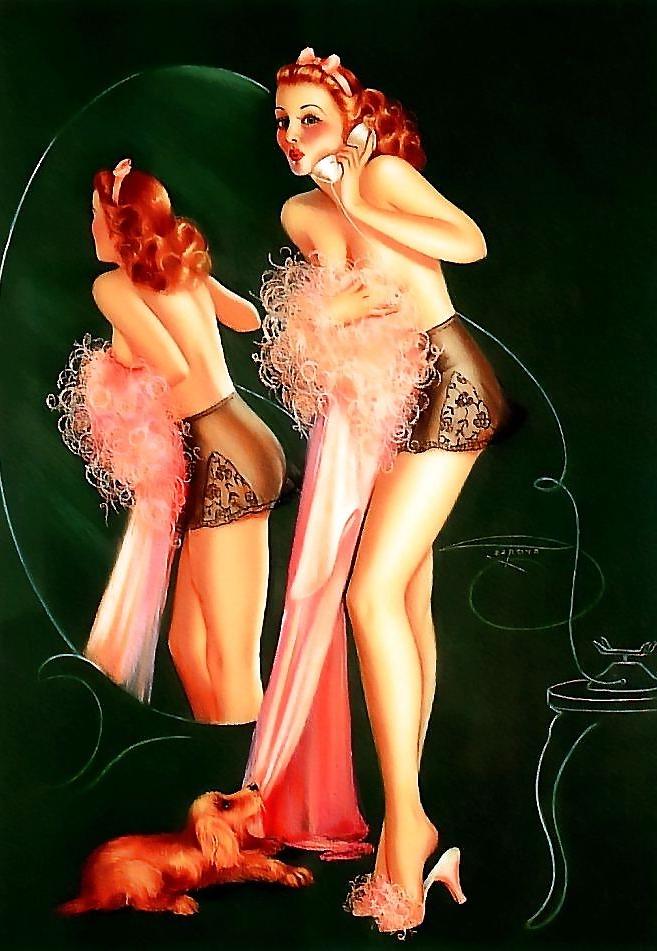 25P Vintage Pinups Billy De Vorss