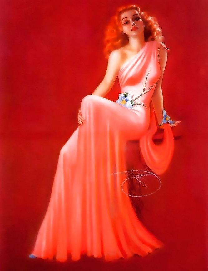 25P Vintage Pinups Billy De Vorss