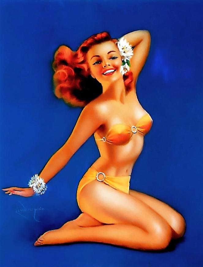 25P Vintage Pinups Billy De Vorss