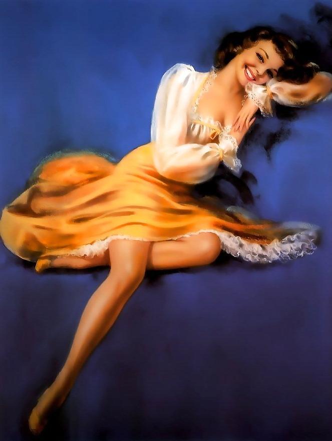 25P Vintage Pinups Billy De Vorss