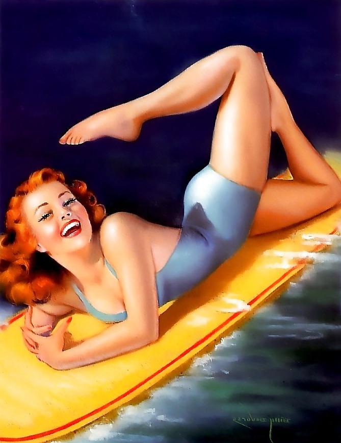 25P Vintage Pinups Billy De Vorss