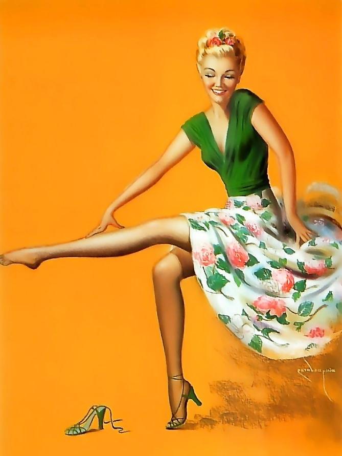 25P Vintage Pinups Billy De Vorss