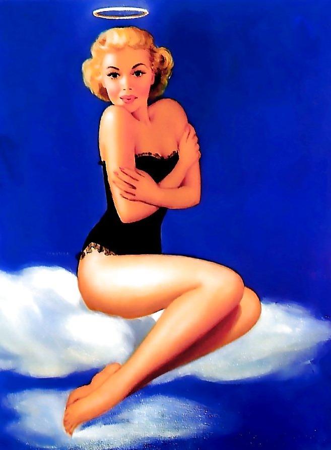 25P Vintage Pinups Billy De Vorss