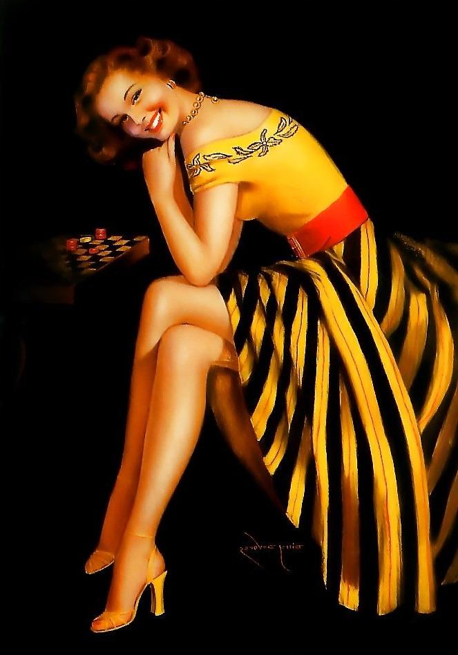 25P Vintage Pinups Billy De Vorss