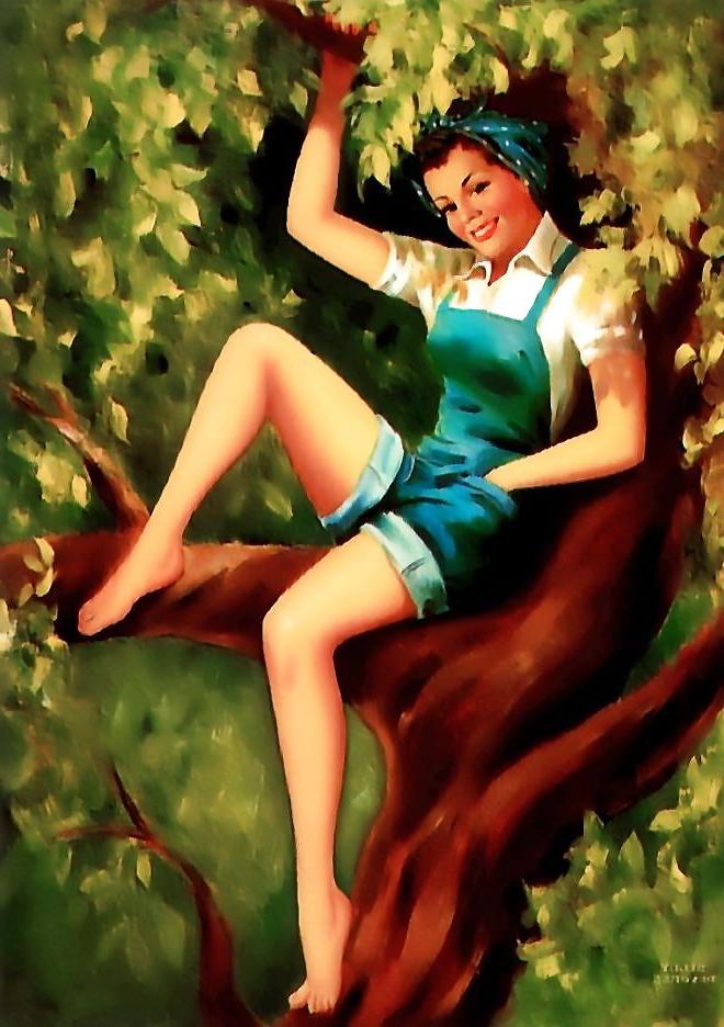 25P Vintage Pinups Billy De Vorss