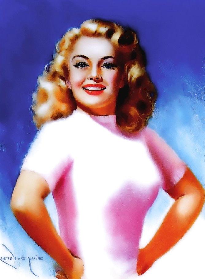 25P Vintage Pinups Billy De Vorss