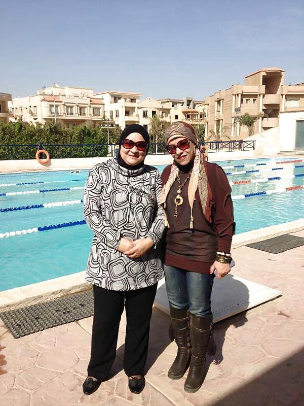 25P My son's sexy arab hijab teacher 