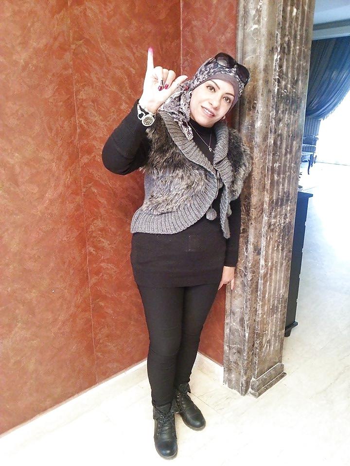 25P My son's sexy arab hijab teacher 
