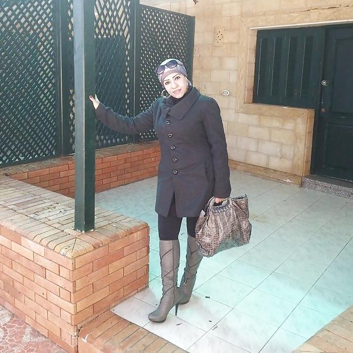 25P My son's sexy arab hijab teacher 