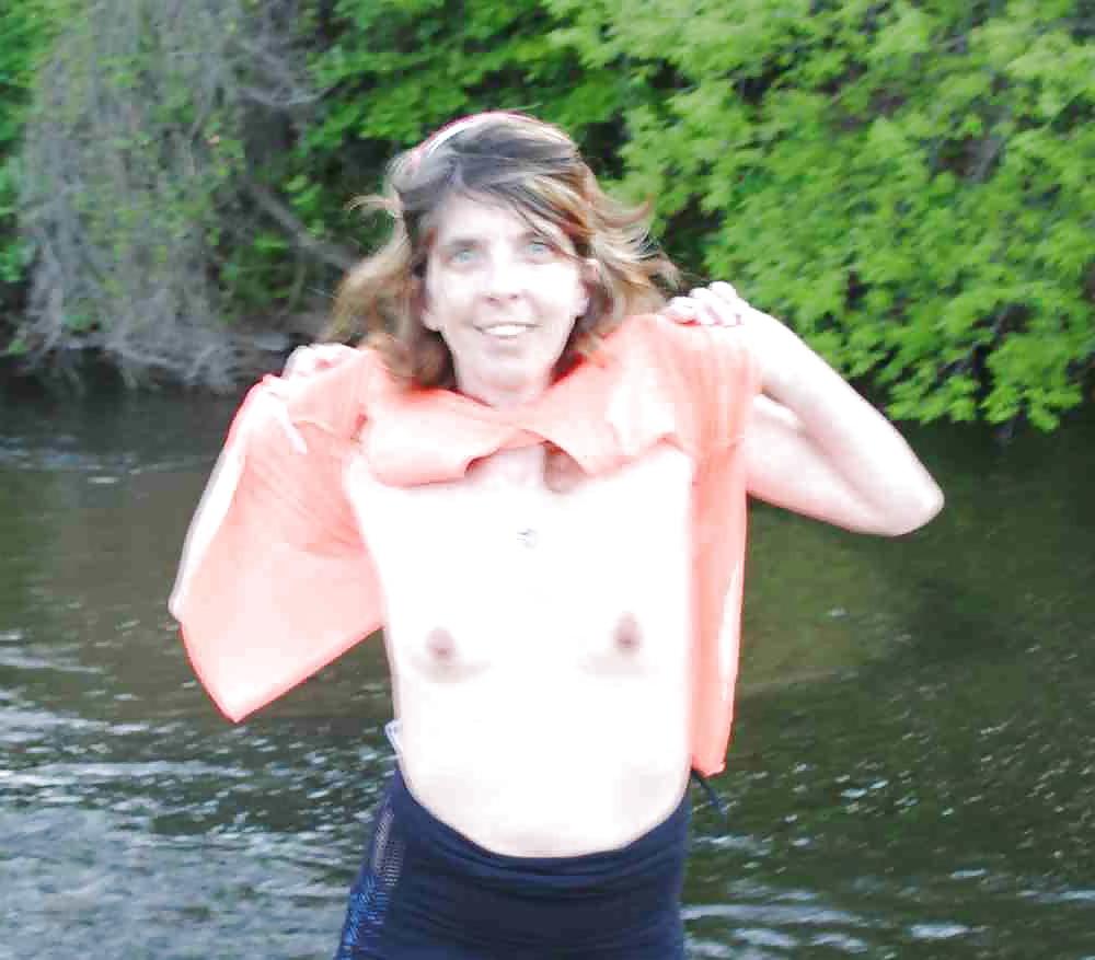 12P Tiny tits and big hard nipples