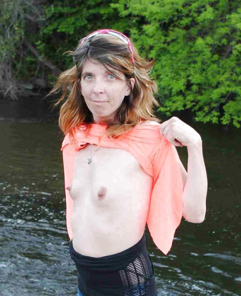 12P Tiny tits and big hard nipples
