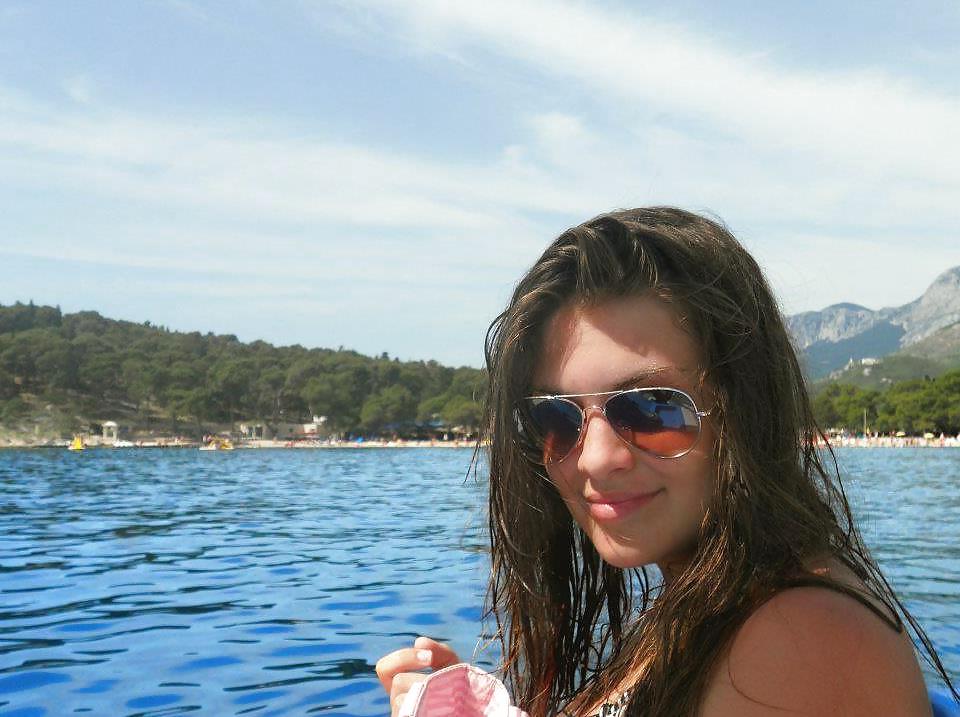25P Innocent looking brunette cumslut