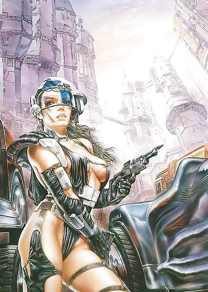20P Vintage Pinups Luis Royo