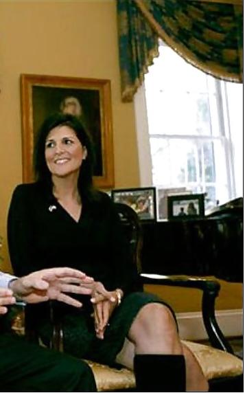 25P I adore jerking off to conservative Nikki Haley