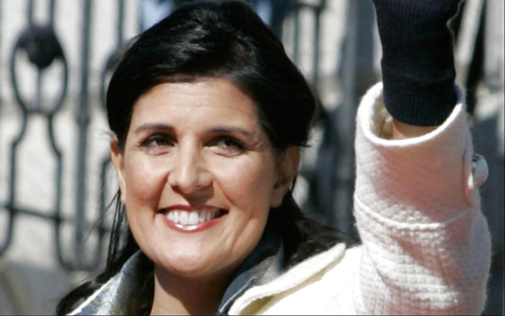 25P I adore jerking off to conservative Nikki Haley