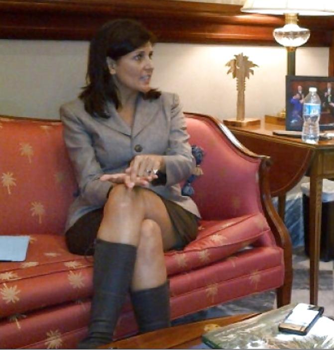 25P I adore jerking off to conservative Nikki Haley