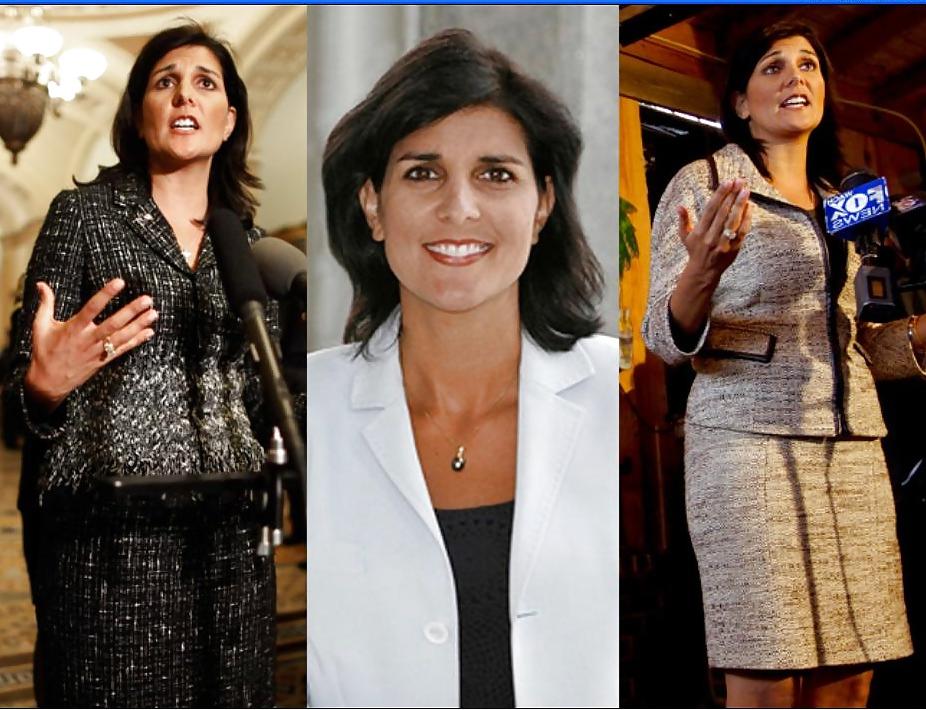 25P I adore jerking off to conservative Nikki Haley