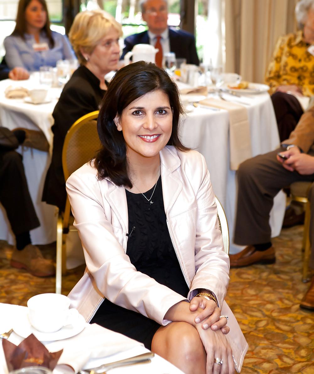 25P I adore jerking off to conservative Nikki Haley