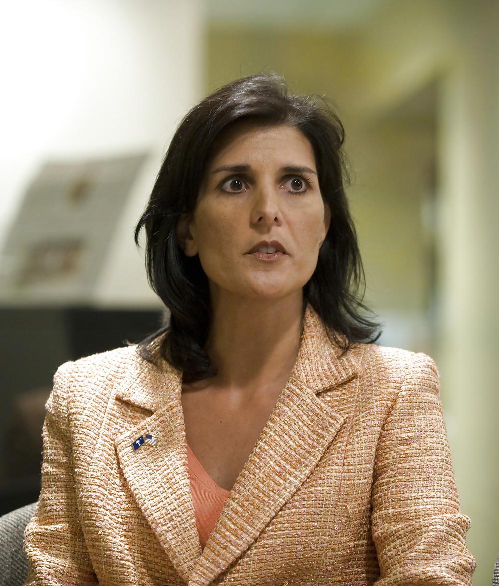 25P I adore jerking off to conservative Nikki Haley
