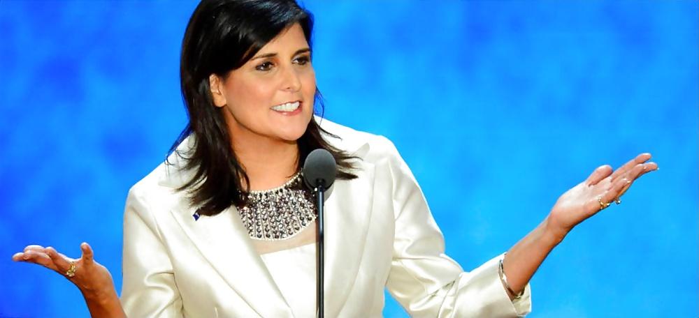 25P I adore jerking off to conservative Nikki Haley