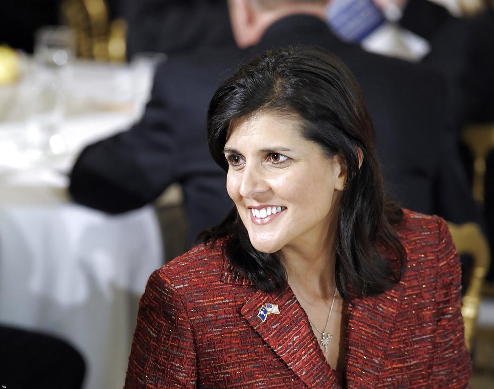 25P I adore jerking off to conservative Nikki Haley