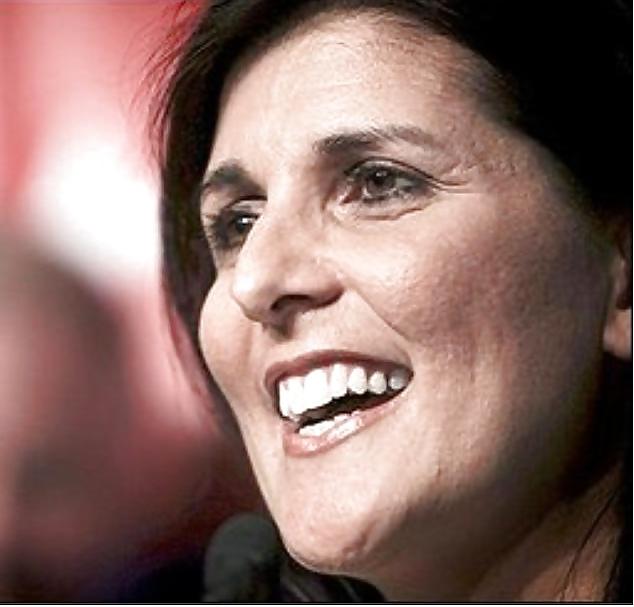 25P I adore jerking off to conservative Nikki Haley