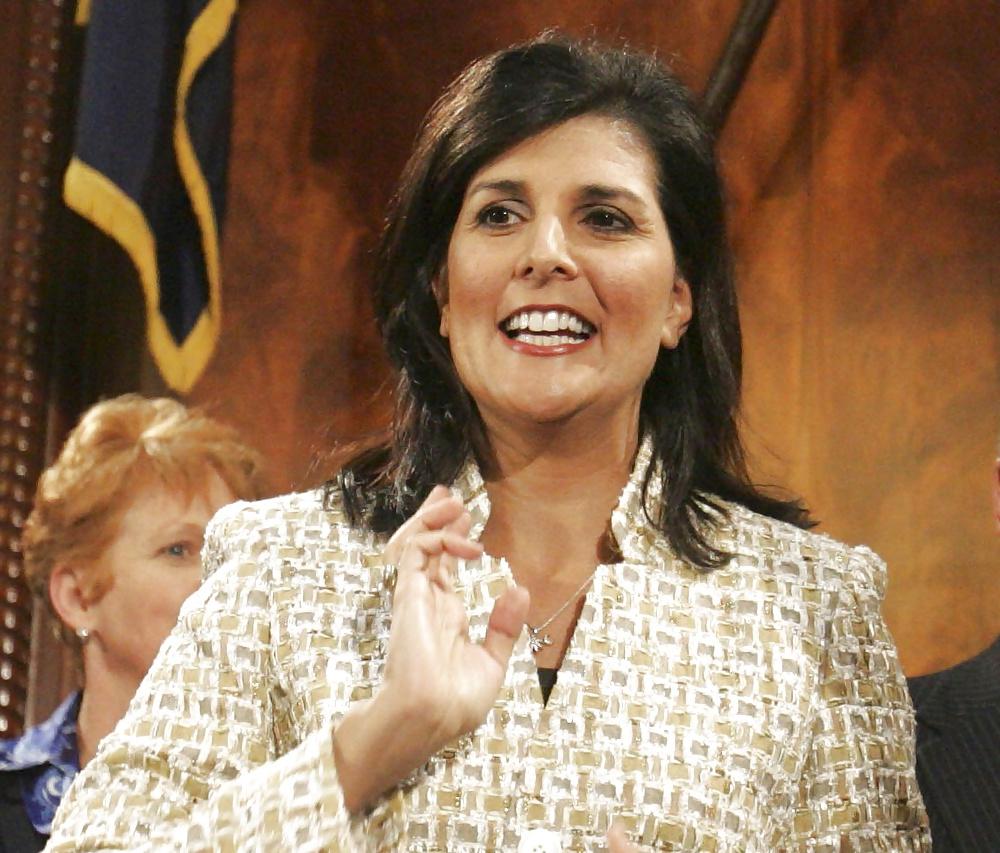 25P I adore jerking off to conservative Nikki Haley