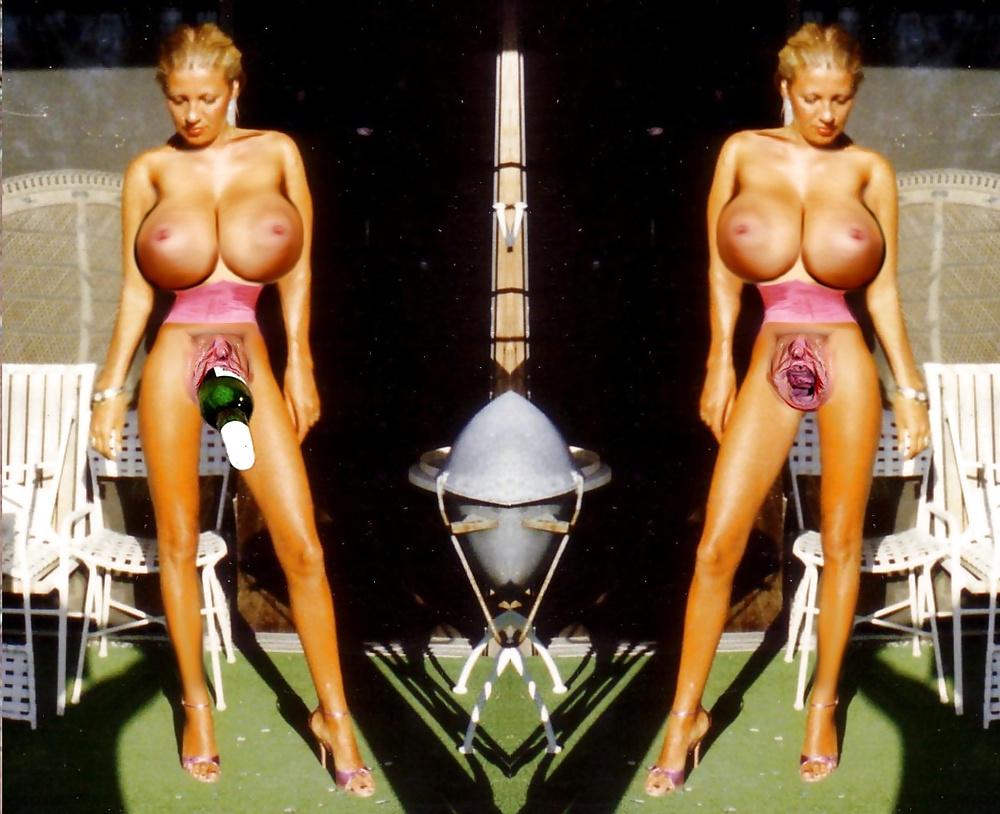 25P Dildogirl111 - Women posing naked on high heels 3