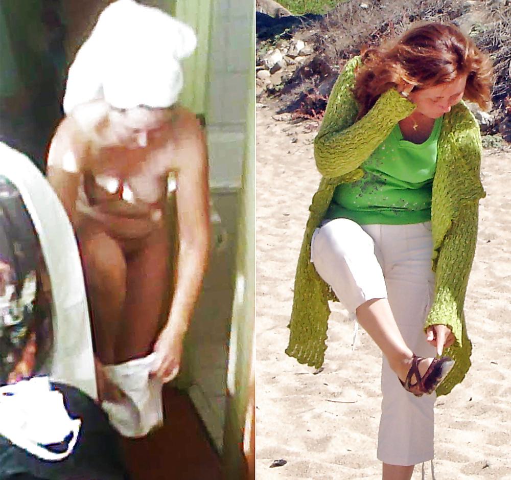 15P Milf dressed and undressed