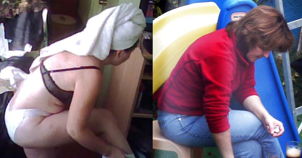 15P Milf dressed and undressed