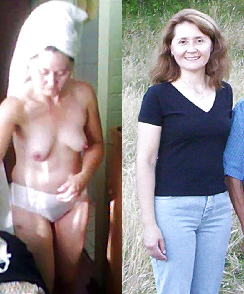 15P Milf dressed and undressed