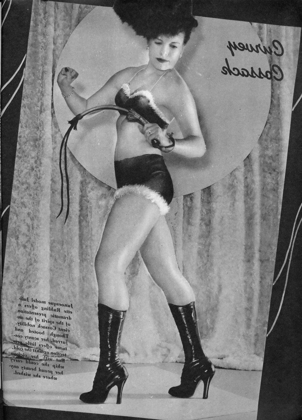 25P Stockings pages from vintage magazines