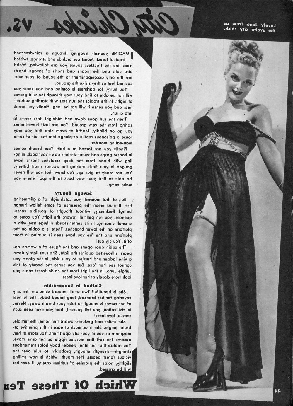 25P Stockings pages from vintage magazines