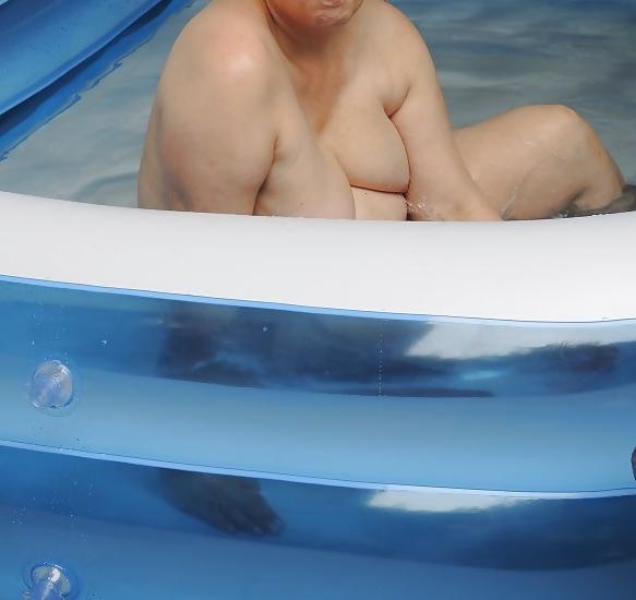 12P My horny wife in the pool