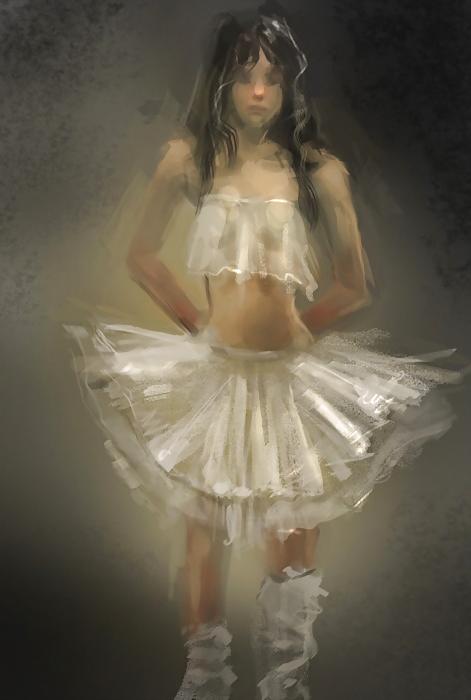 6P Pretty ballerina