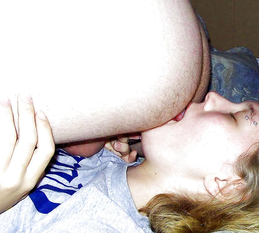 23P Lick dadds ass and big balls, sitting on your slutty face